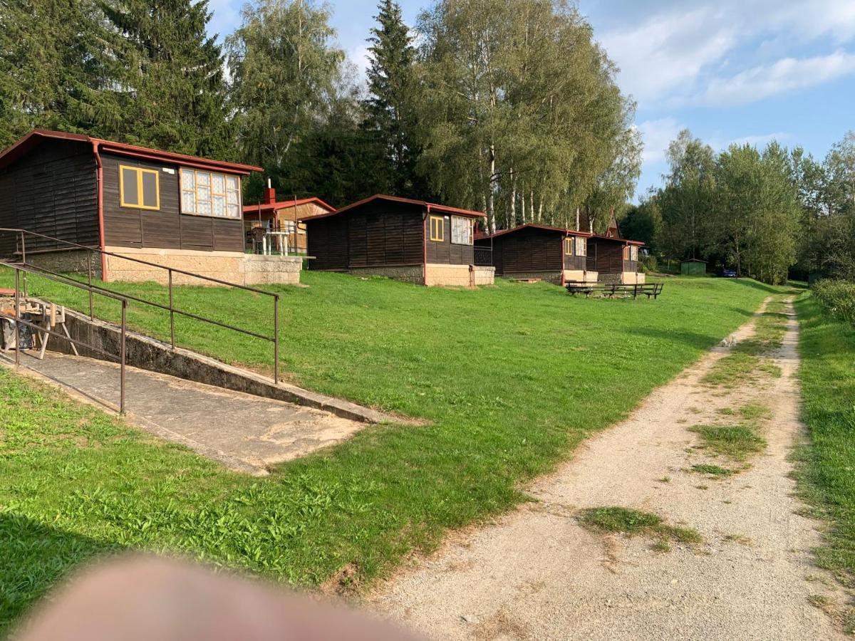 Chaty Dobra Voda 86 Horní Planá Esterno foto