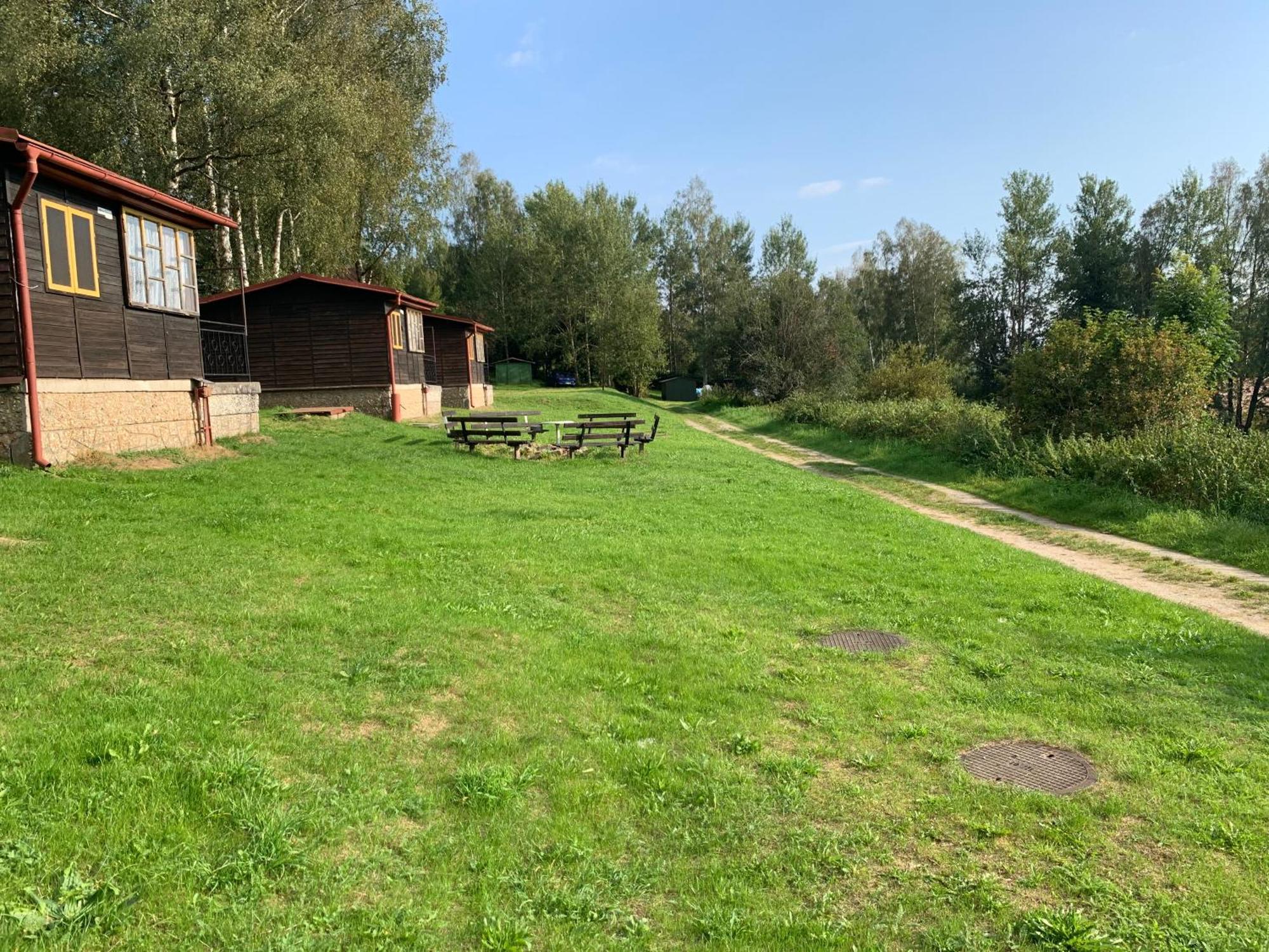 Chaty Dobra Voda 86 Horní Planá Esterno foto